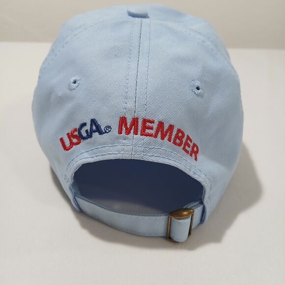 US Open Pebble Beach Golf Hat 2019 USGA Member Logo Baseball PGA Tour Strapback - Picture 3 of 5